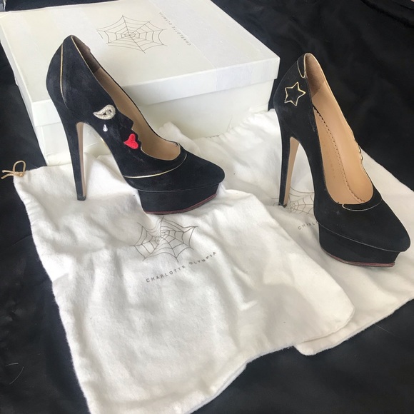 CHARLOTTE OLYMPIA PLATFORM HEELS 6 - Picture 2 of 4